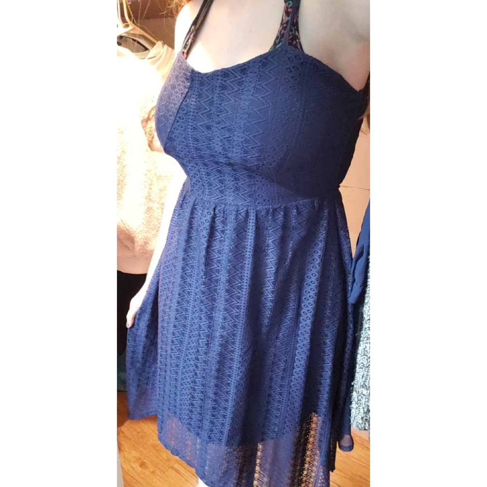 Navy Blue NOBO Dress